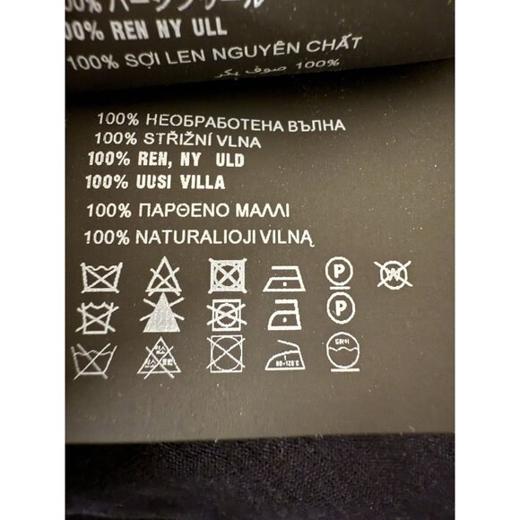 Prada Mens Black Virgin Wool Crewneck Sweater Size 48 - Picture 10 of 11